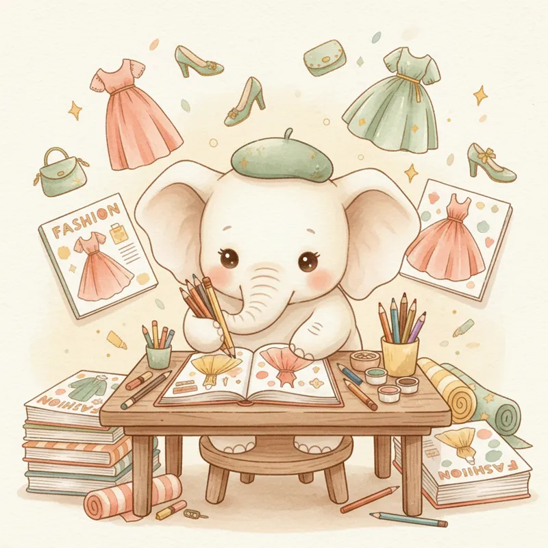 How Fashion Design Careers Actually Start With Coloring Books