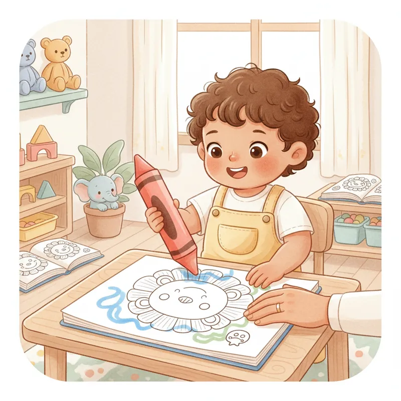 Your toddler's first coloring book: what to look for and what to avoid