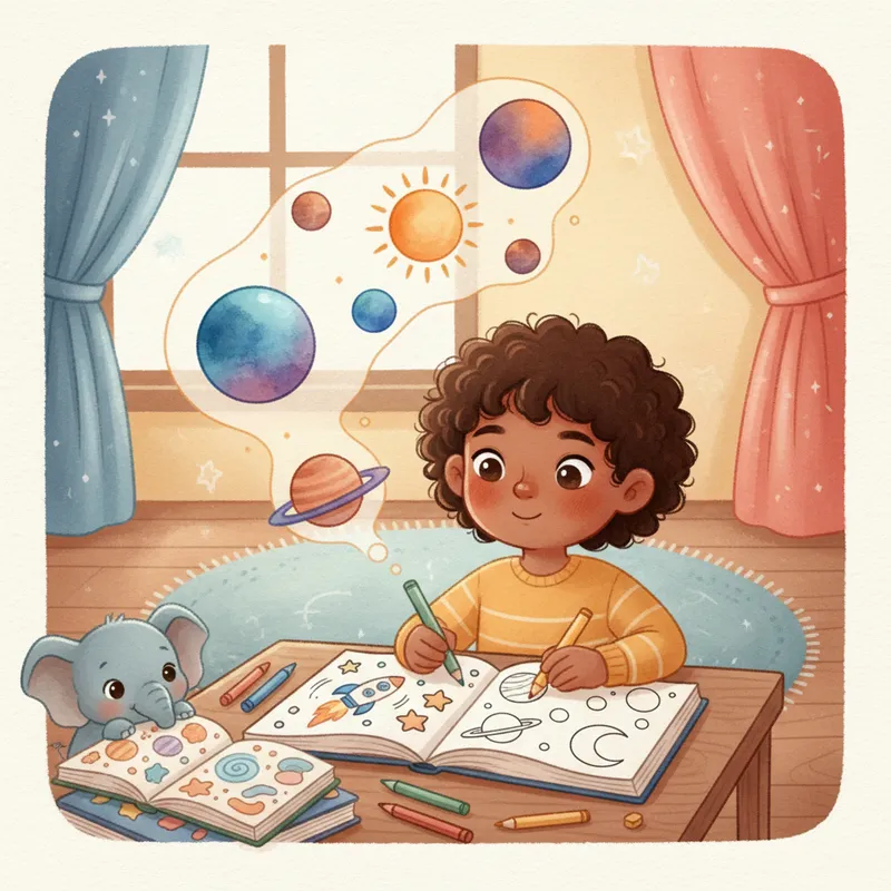 How space coloring turns curiosity into a STEM foundation